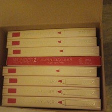 BOX OF 32 Wunder2 Super Stay Liner Glitter Pink