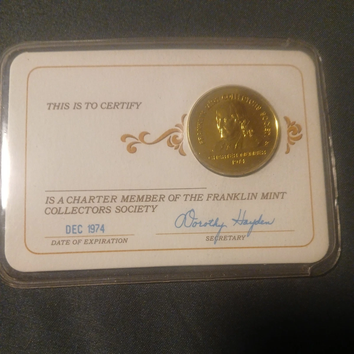 Franklin Mint 1974 Uncertified Silver Bullion Coins for sale | eBay