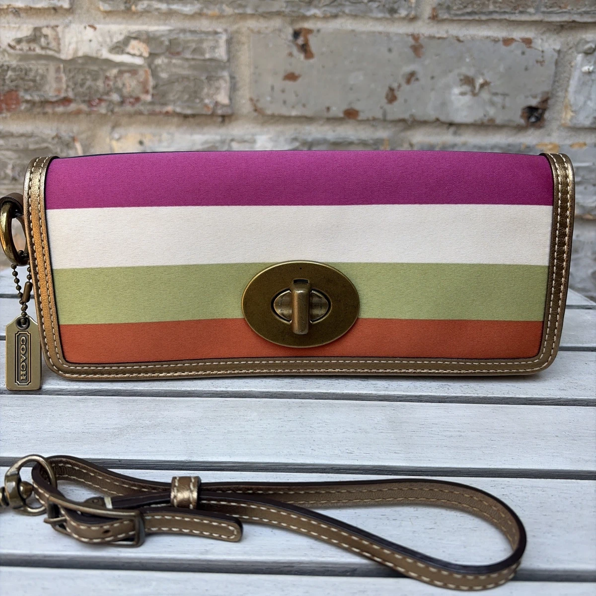 Coach Legacy Turn Lock Striped Bags & Handbags for Women for sale