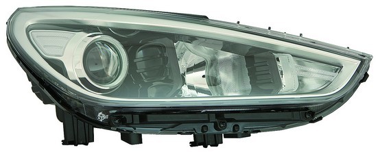 Phare avant droite Hyundai i30 PD Hatchback feu de route de rechange pour modèle 2017 2019