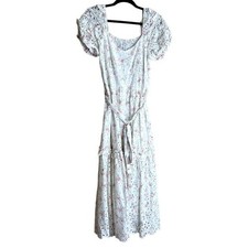 Love shack fancy Midi Dress Women 2 Ruffle coquette cottagecore prairie romantic