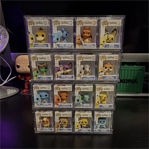 Funko Pokemon Bitty POP! Vinyl Mini Figure 4-Pack Bundle Set of 16