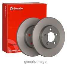 Brembo Rear Brake Discs Aluminium 380mm fits Nissan GT-R 2007-2025