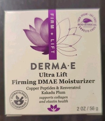 DERMA E Ultra Lift Firming DMAE Moisturizer 2oz (56 g) Resveratrol Kakadu Plum