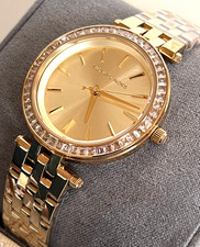 Michael Kors MK3365 Women's Mini Darci Gold-Tone Wrist Watch BNWT Gift Box $250