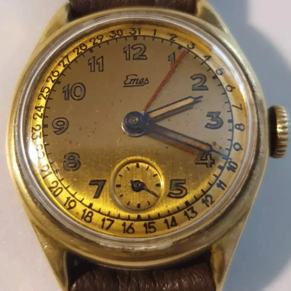 Reloj vintage para hombre EMES Manufactura ""Müller & Schlenker"" Colección F... - Imagen 4 de 4