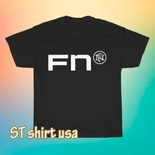 New FN Herstal Firearms Guns Logo T-Shirt Funny Size S to 5XL
