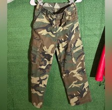 Rothco Kids Woodland Camo BDU Cargo Pants Size Medium