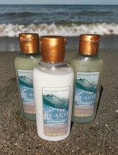 3pc Set Bath Body Works AT THE BEACH Travel Hair Care -2 Shampoo 1 Conditioner