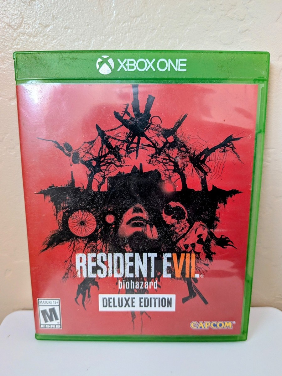 Resident Evil 7 Biohazard Deluxe Edition (XBOX ONE, 2017) Mint