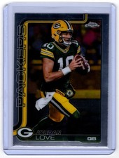 2025 TOPPS CHROME JORDAN LOVE GREEN BAY PACKERS #109