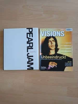 Buch Pearl Jam Twenty 20.Jubiläum + Bonus Zeitschrift Visions von 2000 Roskilde