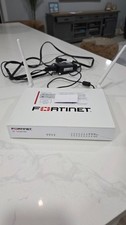 Fortinet FortiGate 60E Firewall - Open Box - with AC adapter and Transfer Token