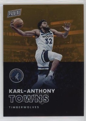 2022 Panini National Convention Orange 182/199 Karl-Anthony Towns #40 14cm