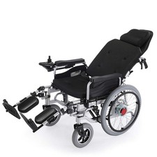 NNEMB Power Electric Wheelchair-XXL Wide Bariatric Chair Seat-15km Range-Recline