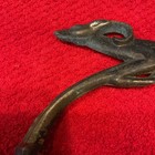 Ram Metal Handle Pull Approx. 7.5” Wide cast brass tone Art Deco — photo 6