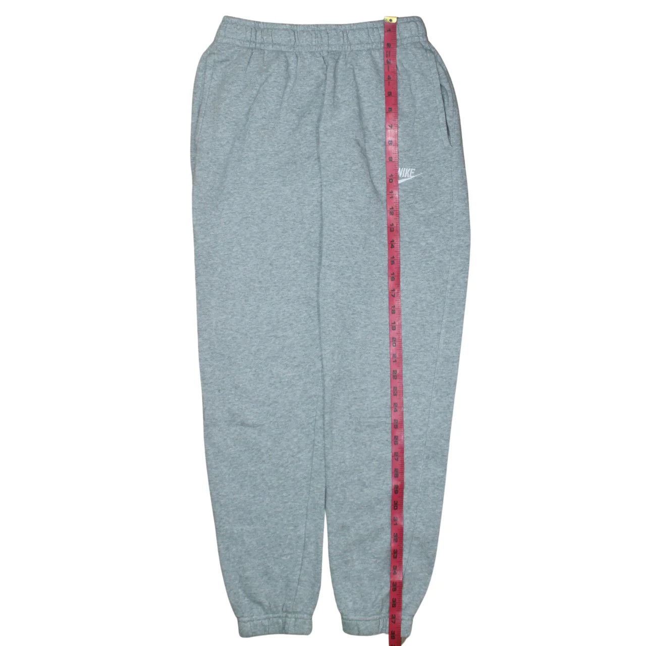 Nike 90's Swoosh Casual Joggers / Sweatpants Small Grey image 6