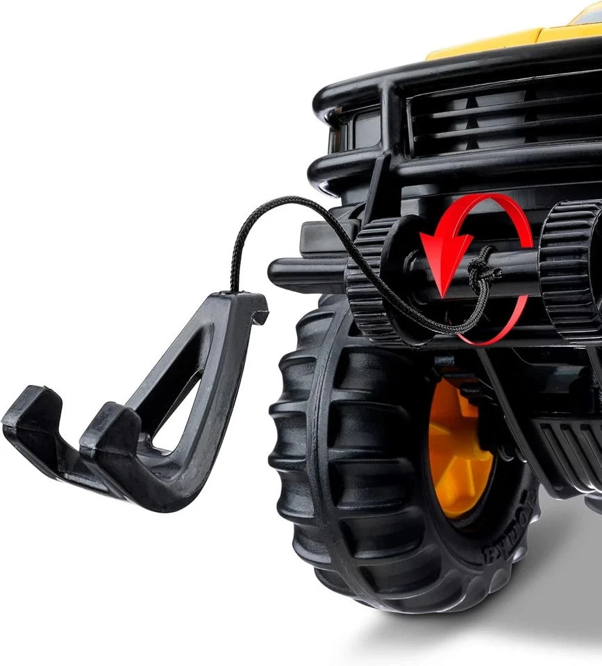 Tonka Steel Classics 4X4 пикап - сделан из стали и прочного пластика, желтый - Изображение 2 из 4