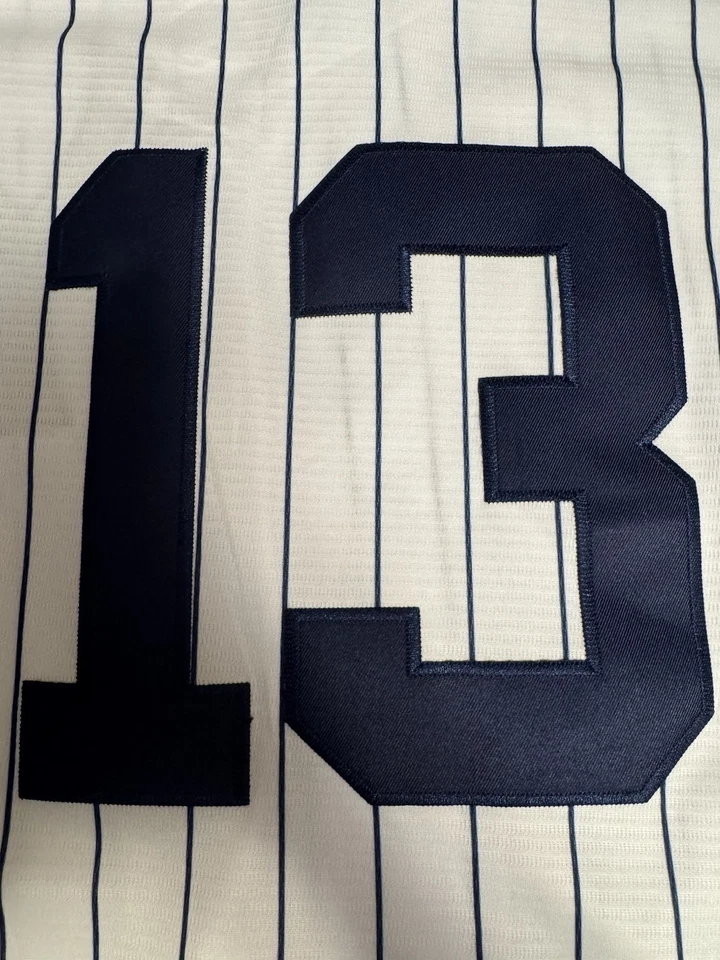 Camiseta New York Yankees Jazz Chisholm Jr Nike Branca 2025 Oficial MLB Limitada - Imagem 3 de 4