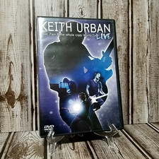 Keith Urban Love, Pain & the Whole Crazy World Tour Live (DVD, 2008) Ships Fast!