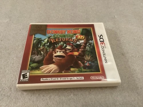 DONKEY KONG COUNTRY 3D RETURNS NINTENDO 3DS