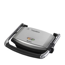 Ariete Toast & Grill Slim 1911 Piastra Elettrica Toast e Sandwich 1000W Argento