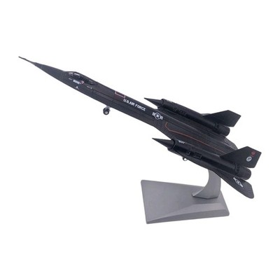 Alloy Diecast Blackbird SR-71A Fighter im Maßstab 1:144 mit Displayständer Air