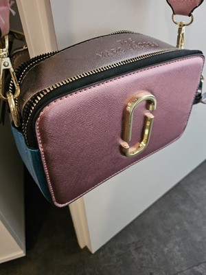 Marc Jacobs Snapshot Umhängetasche Rosa/gold 