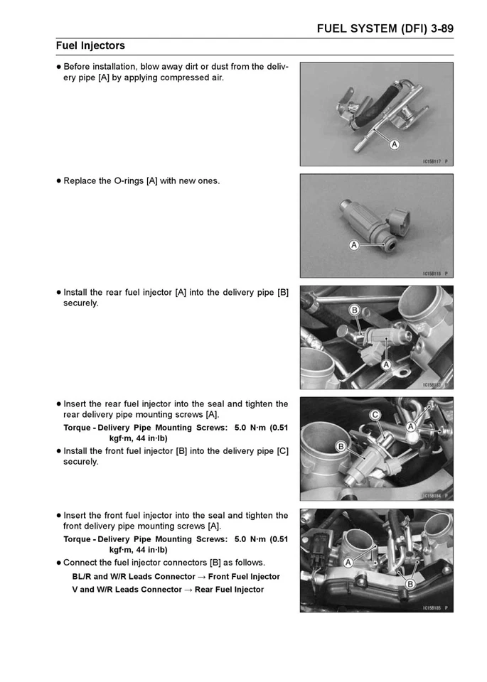 Manual de reparación de taller de servicio de 3 orificios 10-13 Kawasaki Teryx 750 FI 4x4 LE Sport KRF750 Foto 3 de 4