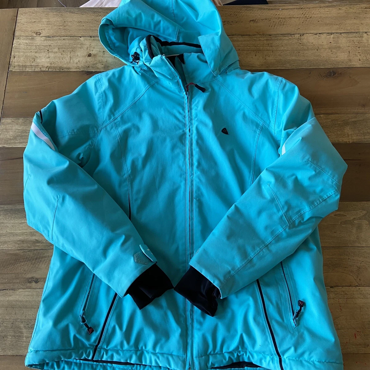 Maier Womens Teal Winter Ski Snowboard Jacket Coat XL | eBay