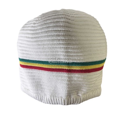 Cappello Berretto Rasta Dreadlocks Tam 100% Cotone Berretto Reggae Marley Giamaica M/L - Foto 64 di 65