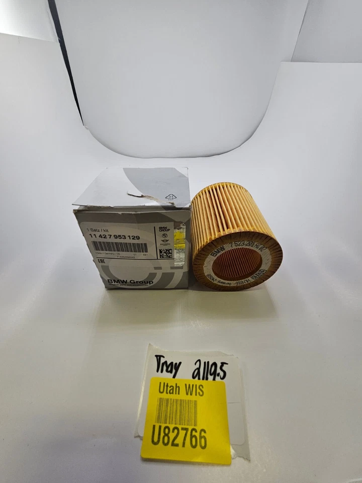BMW Engine Oil Filter Element 11427953129 fits 2019 BMW 640i Gran Coupe Base 3.0 - Image 4 of 4