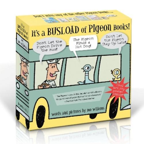 Mo Willems It's a Busload of Pigeon Books!-NEW ISBN (Copertina rigida) Pigeon