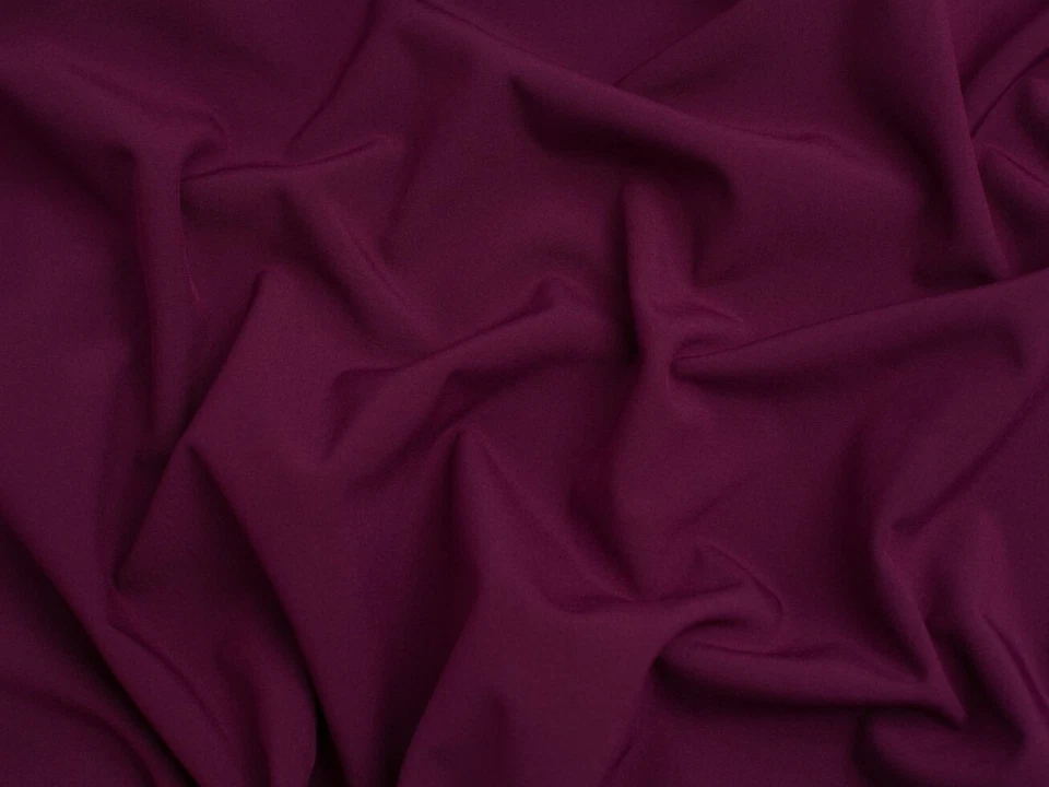 Fleece Rücken Softshell Beschichtungsstoff weinrot - pro Meter