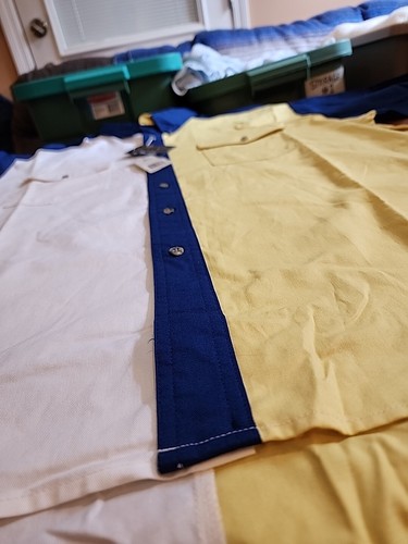 Bonanza By Wrangler Men's XL S/S Blue/Yellow/White Button Down Western NWT. GB19 - Picture 2 of 11
