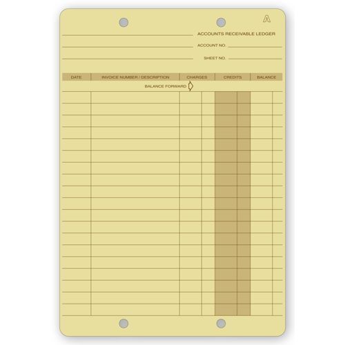 D83.1 Ledger Karten 6 3/8 x 9 1/4" Menge 250 - Bild 1 von 1