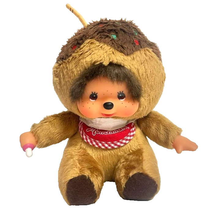 Sekiguchi Takoyaki Monchhichi Osaka Limited Edition Plush Stuffed