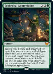 Ecological Appreciation #128 Foil Strixhaven: School of Mages
