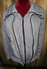 Mexx Women s Black & White Plaid Check Patter...