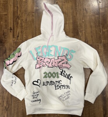 Legends Bratz Rule 2001 Authentic Edition Hoodie Sweatshirt Pullover XS