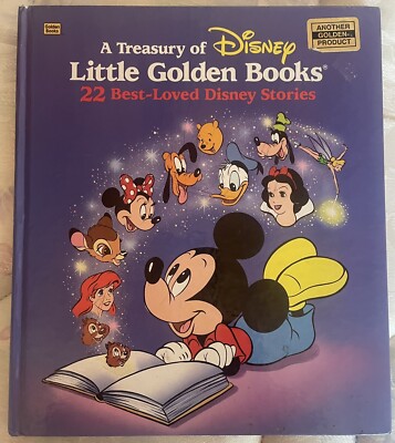 A Treasury of Disney Little Golden Books 22 Best-Loved Disney