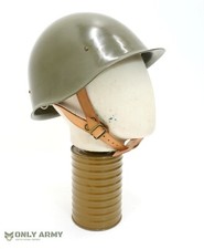 Hungarian Army M53 Steel Helmet Combat Metal With Adjustable Leather Liner