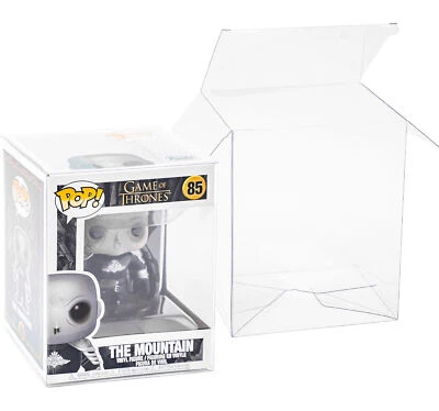 PLATINUM PROTECTORS 6" Pop Protector Case For Funko 6 Inch Boxes Vinyl Figures Extra Thick .50mm