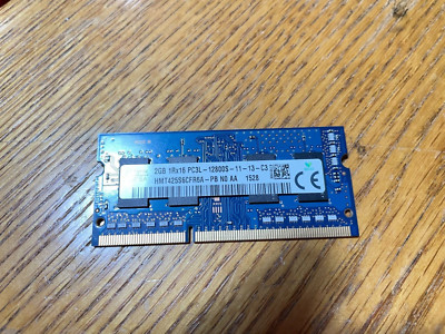 SK Hynix 2GB 1Rx16 PC3L-12800S Laptop RAM Memory HMT425S6CFR6A-PB