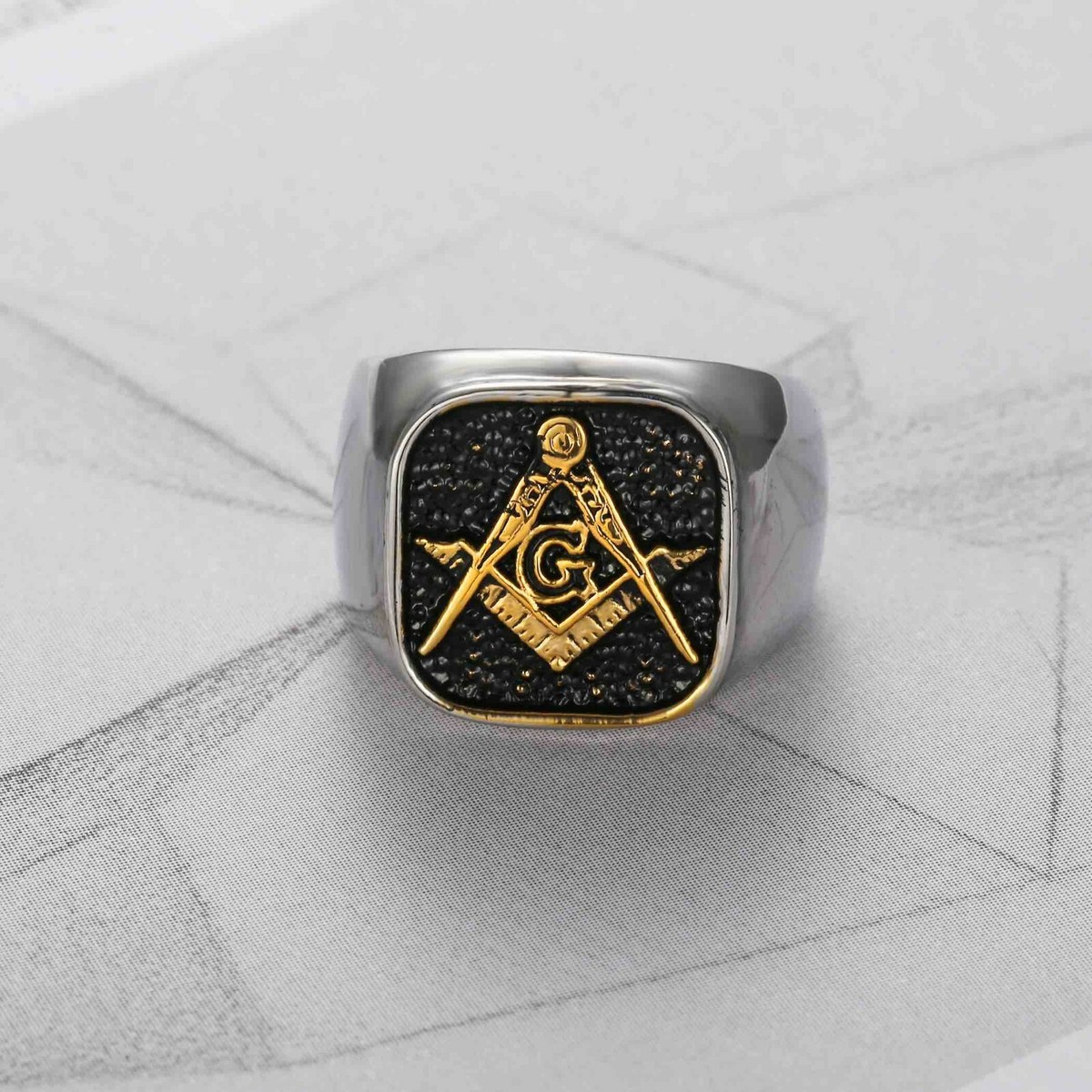 Massone Gioielli: Pi&ugrave; Di 70 Massone Anello Modelli