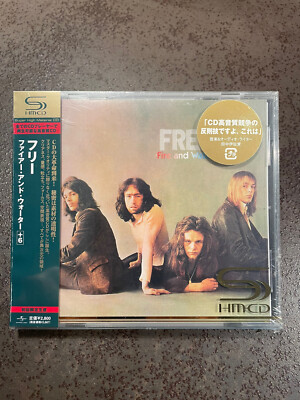 Free  Fire And Water  Universal First Press Deluxe Edition - Japan SHM CD - NEW!