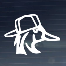 Cool Duck Wood Duck  CNC cut Decal Vinyl Sticker -Pic from multiple colors! O651