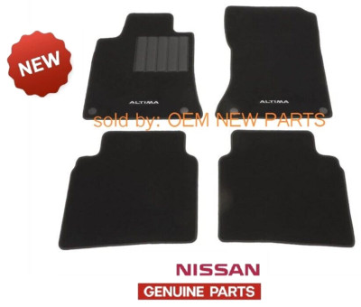 Genuine OEM Nissan Altima T99E2-6CA2A Black Carpeted Floor Mats 4pc Set 2019-23