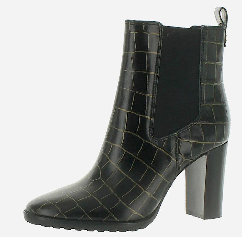 LAUREN RALPH LAUREN женские модельные ботинки из кожи Mylah черного и золотого цветов размер 8 NWOB 12190₽