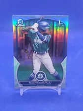 2023 Bowman Chrome Martin Gonzalez 1st Lunar Glow Refractor